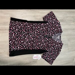 Brand New Breast Cancer Scrub Top